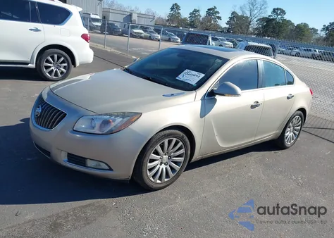 2012 Buick Regal Premium 2 from USA, damaged, VIN 2G4GT5GK4C9142416